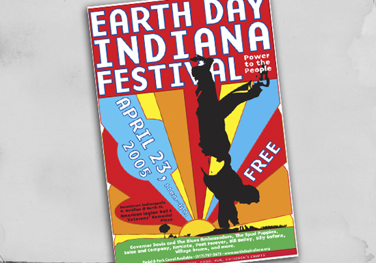 Earth Day Indiana Poster